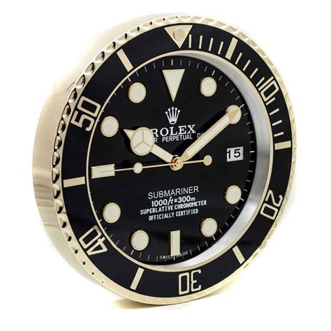 rolex klok aan de muur|ROLEX WALL CLOCK INSPIRED – SUBMARINER – RL.